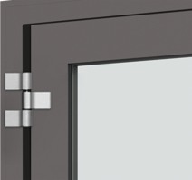 Anti-finger trap hinge